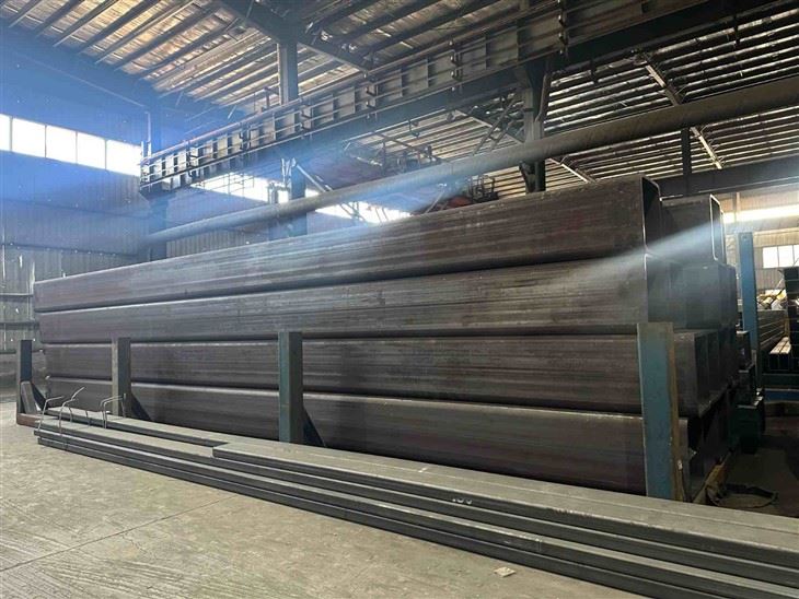 BS EN 10210 S275J0H Structural Box Section factory